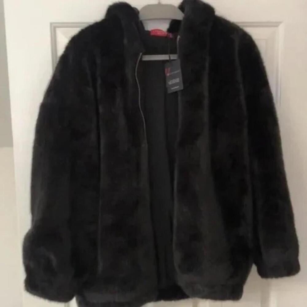 N:philanthropy vegan fur coat small - Picture 4 of 6